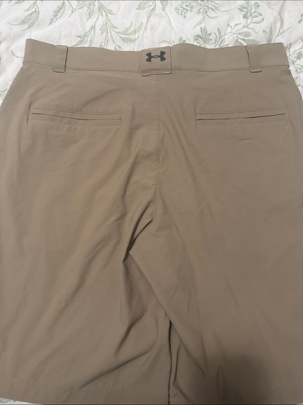 Under Armour Men's Tan Chino Shorts - Stretch Golf Style